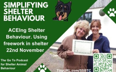Ep. 02 ACEing Shelter Work. How Freework can Support Our Dogs, With Sarah Fisher and Racheal Landymore