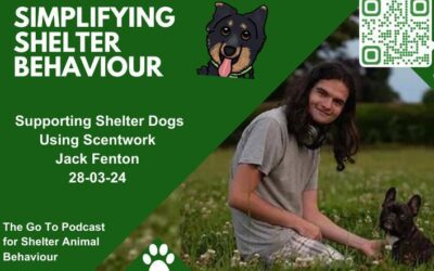 Ep. 08 Scent Work to Support Shelter Dogs with Jack Fenton